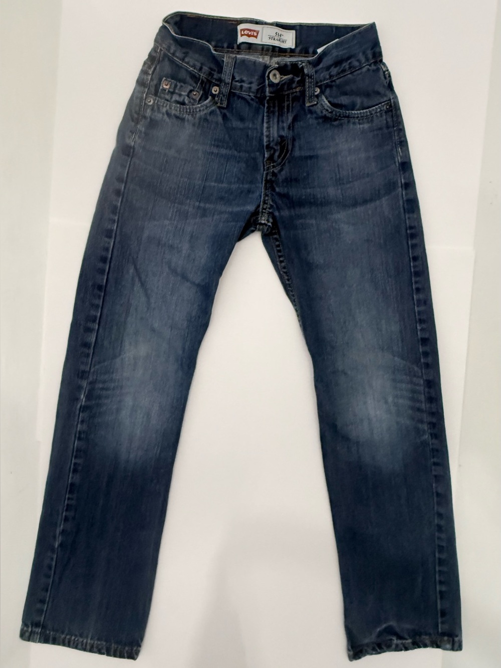 Levi’s 514 Boys 10 Slim W23 L25 Straight Leg Blue Jeans